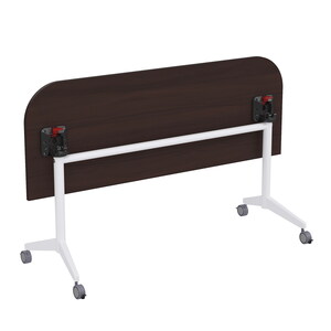 Складной радиусный стол-трансформер Simple с фиксаторами