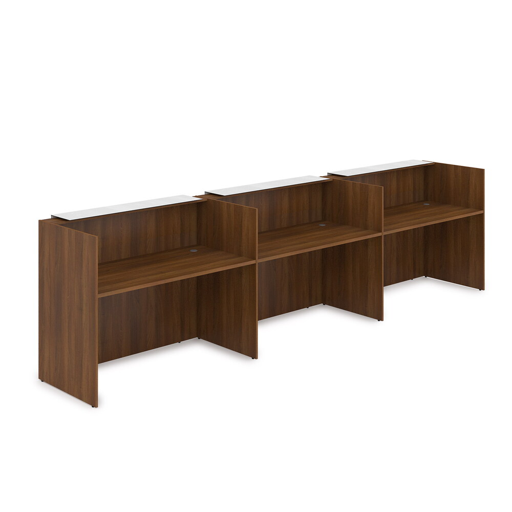 Комплект Ресепшн с фартуком HPL (без подсветки)