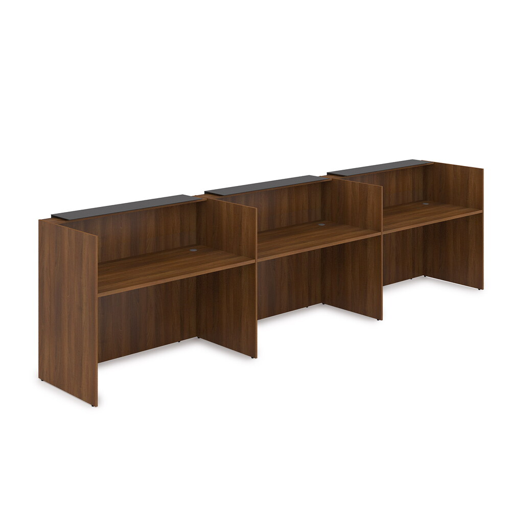 Комплект Ресепшн с фартуком HPL (без подсветки)