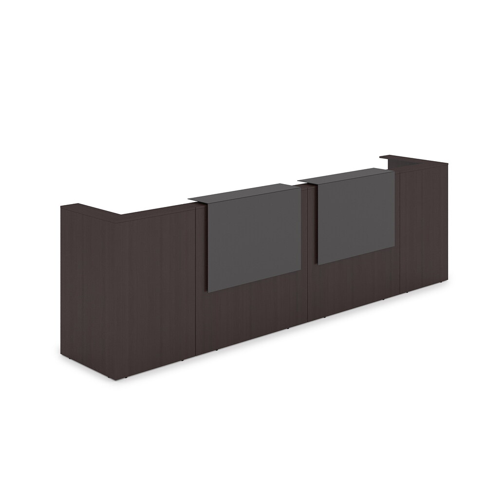 Комплект Ресепшн с фартуком HPL (без подсветки)