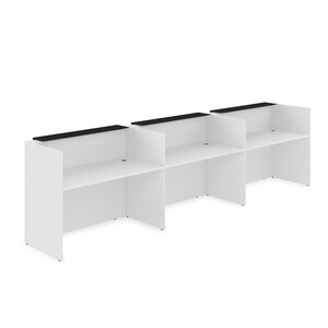 Комплект Ресепшн с фартуком HPL (с подсветкой)