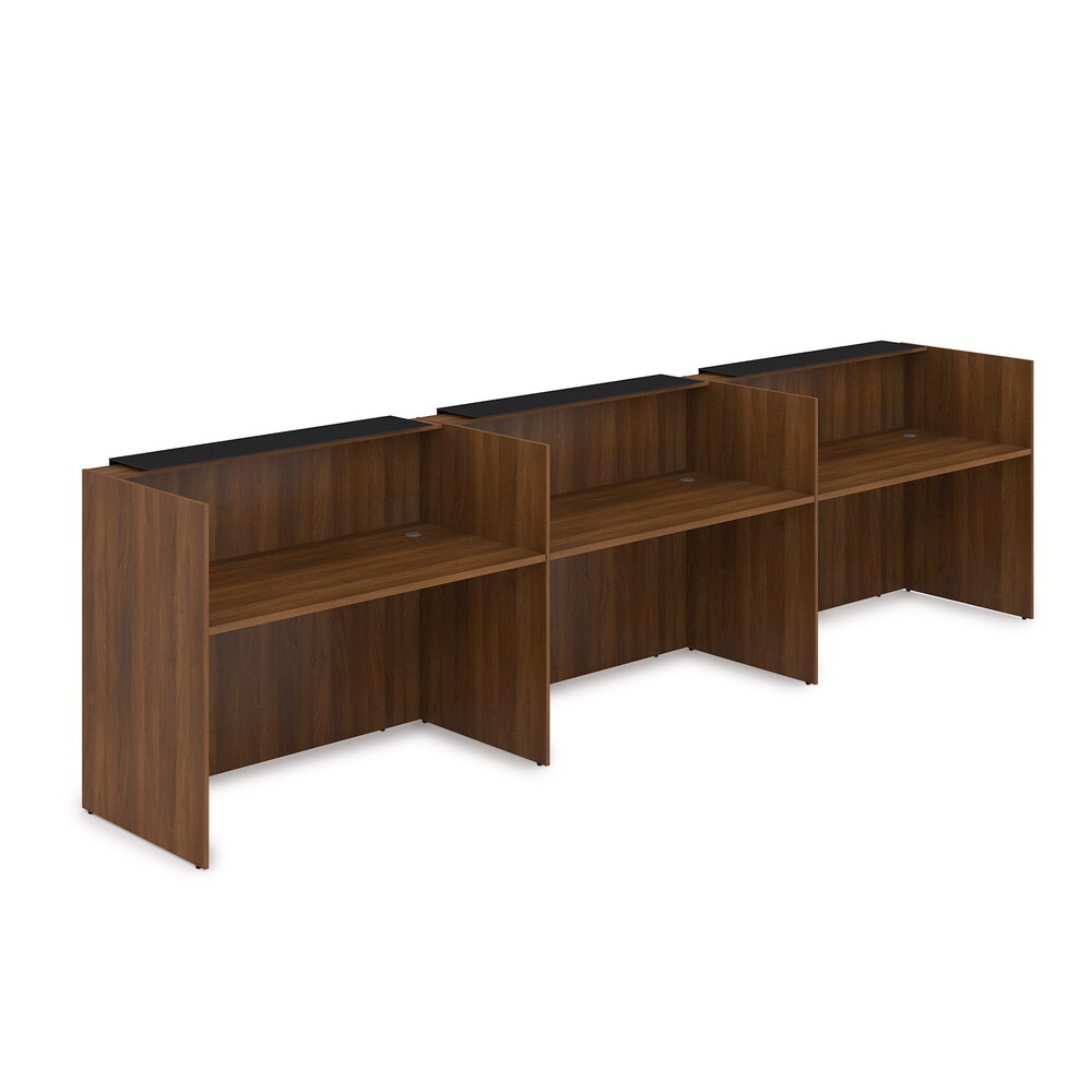 Комплект Ресепшн с фартуком HPL (с подсветкой)