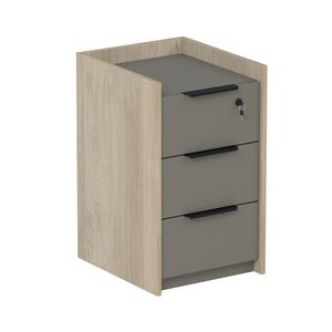 Тумба подкатная, с ящиками