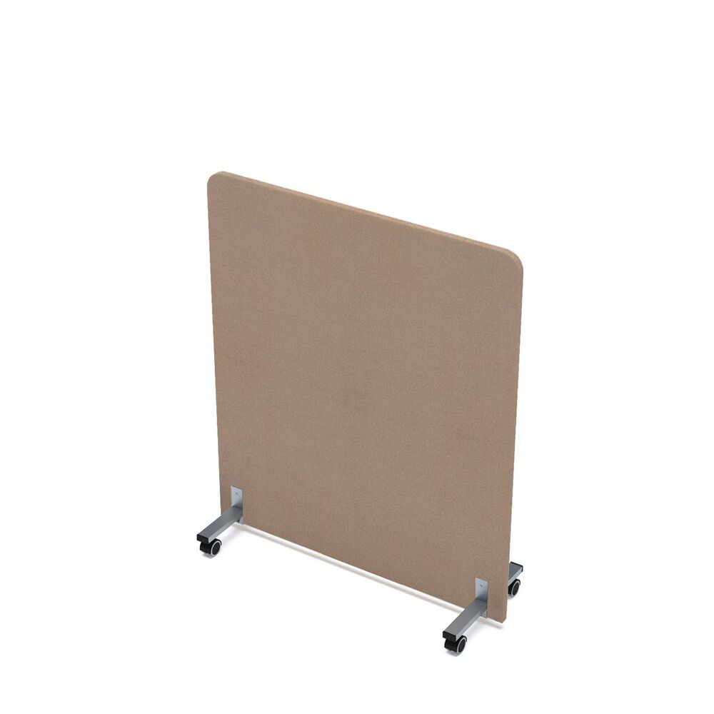 Акустическая мобильная перегородка на колесных опорах
