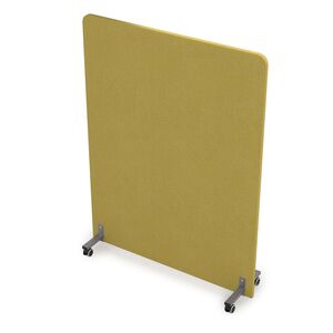 Акустическая мобильная перегородка на колесных опорах