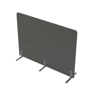 Акустическая мобильная перегородка на стационарных опорах