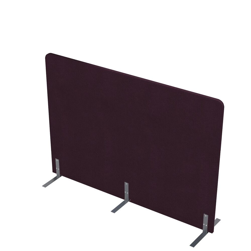 Акустическая мобильная перегородка на стационарных опорах