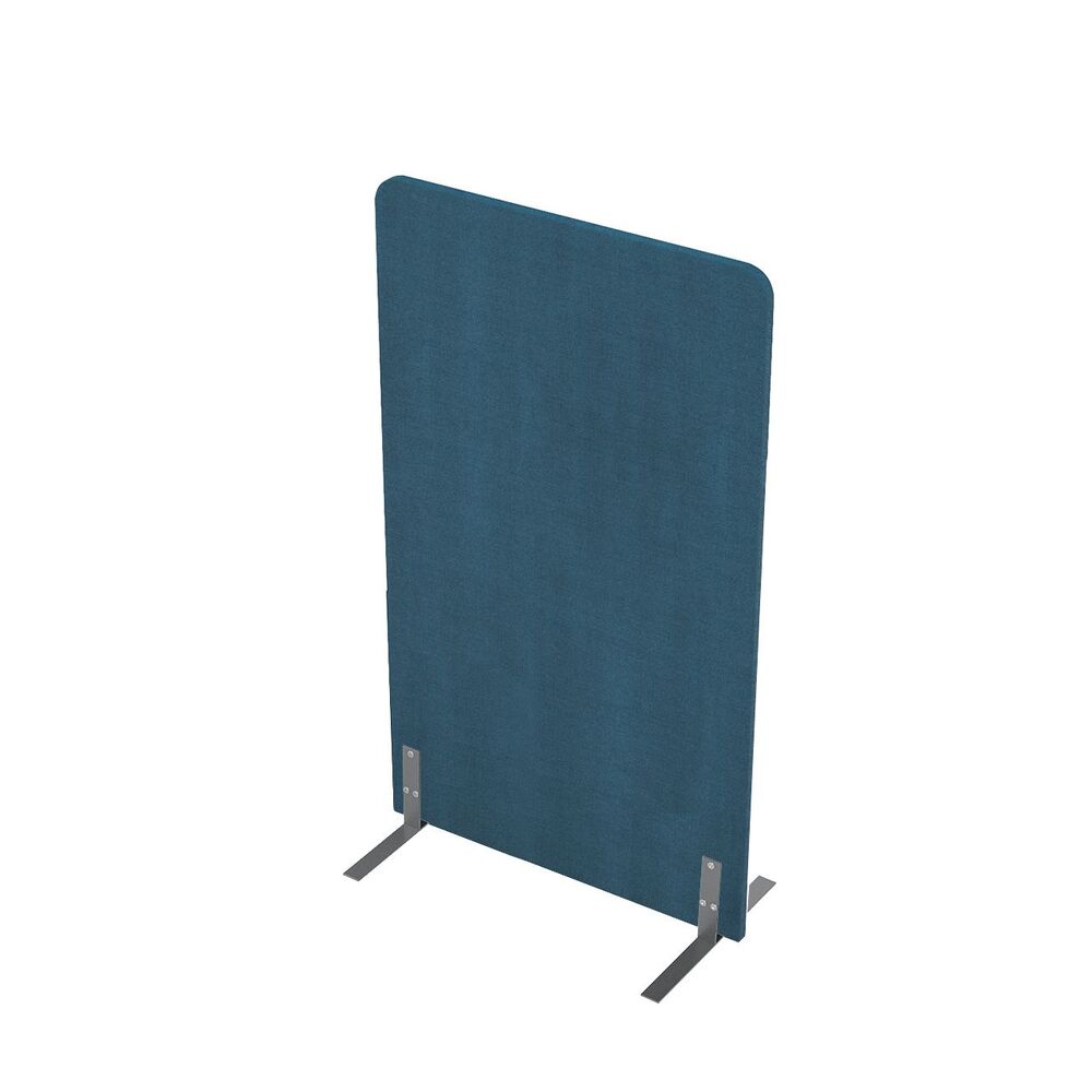 Акустическая мобильная перегородка на стационарных опорах