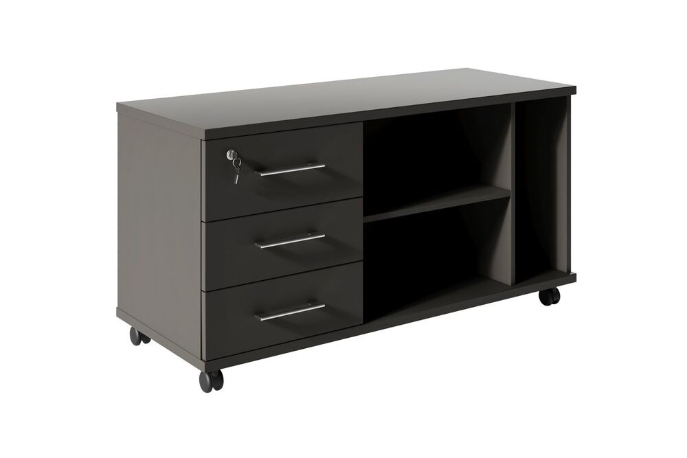 Тумба сервисная на колёсах левая