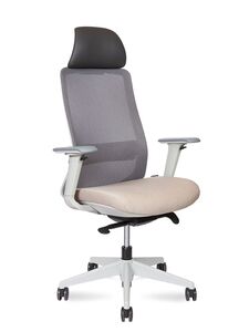 Кресло руководителя Como grey beige