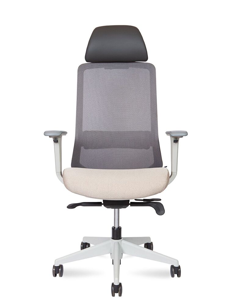 Кресло руководителя Como grey beige