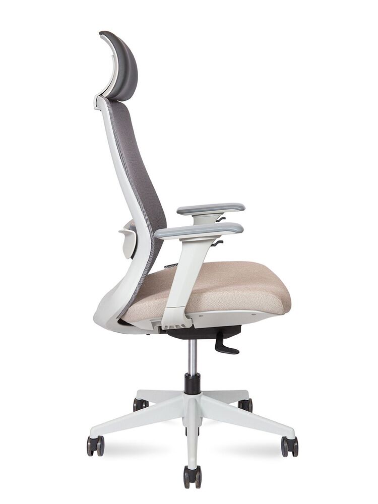 Кресло руководителя Como grey beige