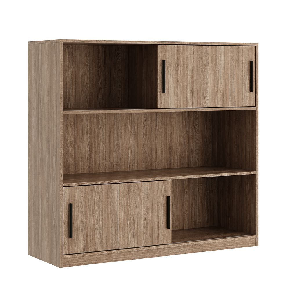 Стеллаж средний, древесный