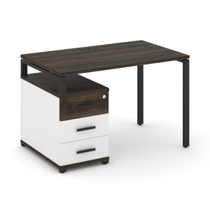 Стол письменный с одной опорной тумбой