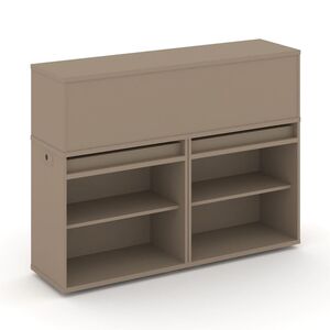 Набор №1. Тумба двойная+низкая надставка