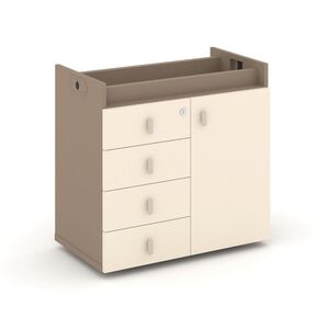 Тумба опорная - Фасад + ящики