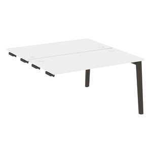 Стол-приставка двойной к опорным элементам (опоры - массив дерева)