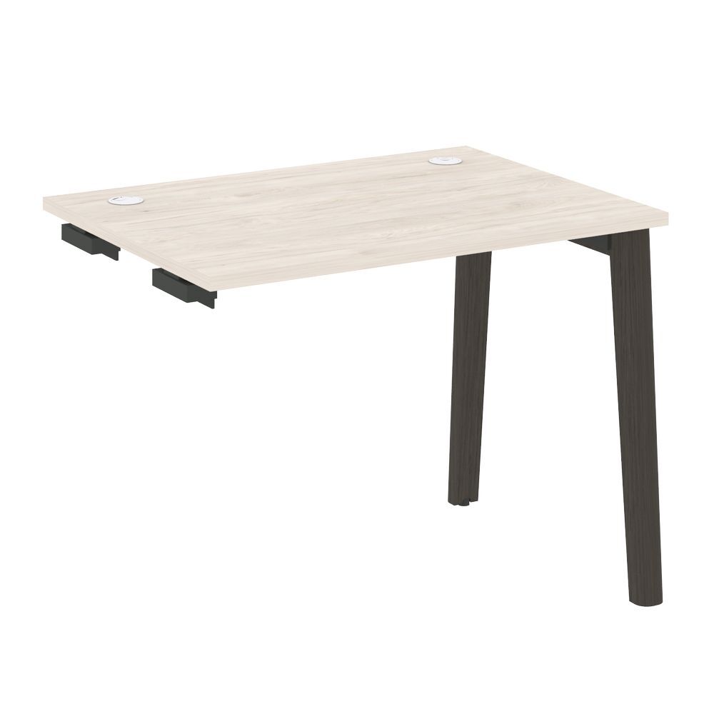 Стол-приставка к опорным элементам (опоры - массив дерева)