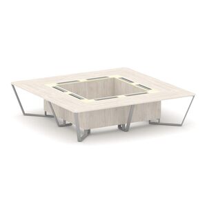 Стол переговорный квадратный