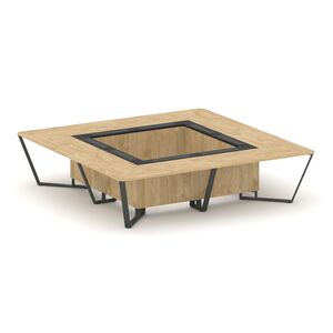 Стол переговорный квадратный