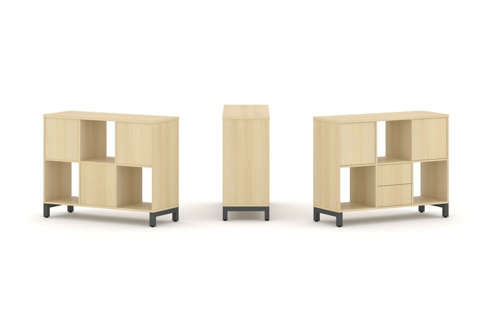 Набор стеллажа одностороннего, 2 яруса