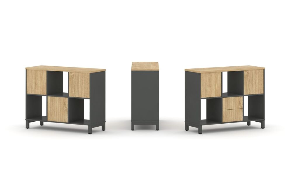 Набор стеллажа одностороннего, 2 яруса