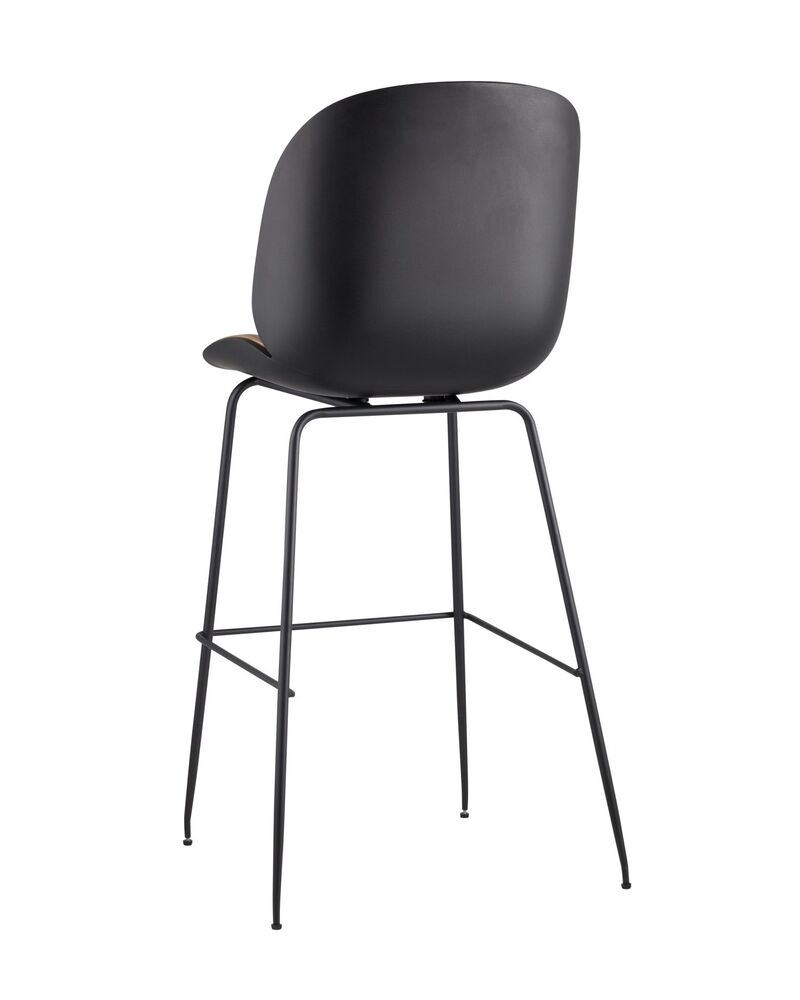 Стул барный Beetle PU со спинкой бежевый 2 шт